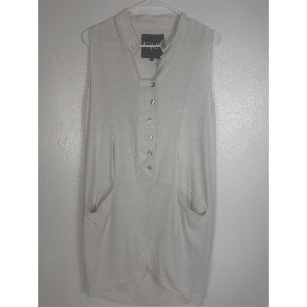 BITTE KAI RAND women's Oatmeal sleeveless‎ dress Tunic  size S